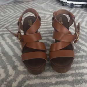 none Shoes - CAMEL MOSSIMO PLATFORM HEELS BOHO STYLE none Shoes - CAMEL MOSSIMO PLATFORM HEELS BOHO STYLE